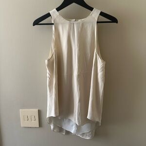 Rag & Bone Cream Sleeveless Blouse
